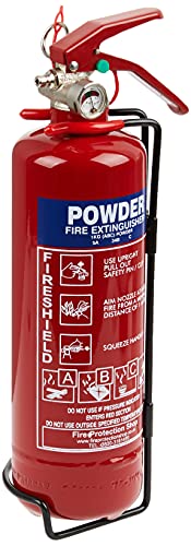 Small Powder Fire Extinguisher - 1KG ABC Dry Powder Extinguisher FireShield
